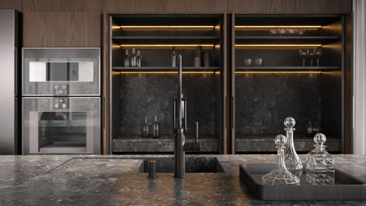 Колона Gaggenau з нержавіючої сталі